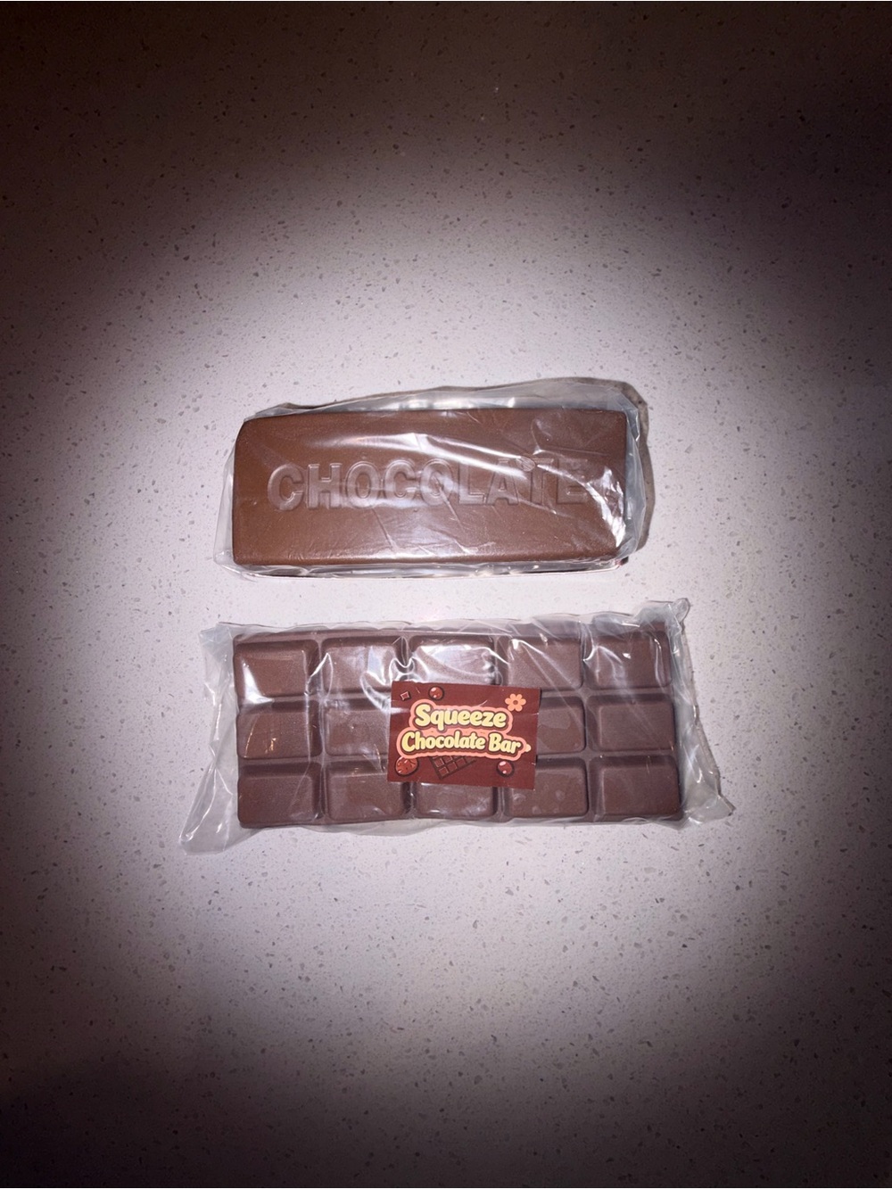 Squeeze Chocolate Bar Kids Toy - Brown